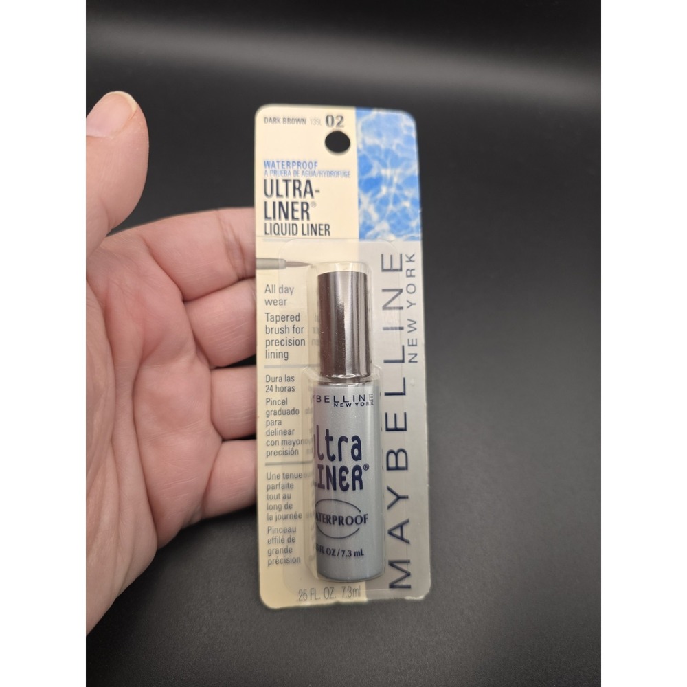 Maybelline Ultra Liner Liquid Eyeliner Waterproof 135L-02 302 DARK BROWN